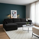 Hospitality furniture - Sectional Sofa with Storage Chaise - www.oroatrade.com