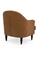 Tufted-Back Curved Accent Chair | Novi Living Pandora | Oroatrade.com
