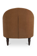 Tufted-Back Curved Accent Chair | Novi Living Pandora | Oroatrade.com