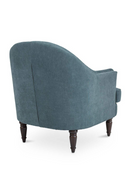 Tufted-Back Curved Accent Chair | Novi Living Pandora | Oroatrade.com
