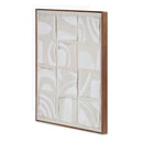 Gray Drid-Pattern Art Print | Novi Living Unfold | Oroa.com