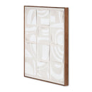 Gray Drid-Pattern Art Print | Novi Living Unfold | Oroa.com