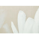 Abstract White Brush Strokes Painting | Novi Living Chorus 1