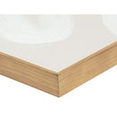 Abstract White Brush Strokes Painting | Novi Living Chorus 1