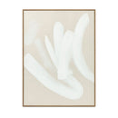 Abstract White Brush Strokes Painting | Novi Living Chorus 1