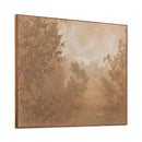 Aged Brown Forest Painting | Novi Living Fawn