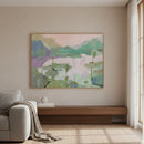 Pastel Landscape Framed Painting | Novi Living Saison