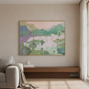 Hospitality furniture - Pastel Landscape Framed Painting - www.oroatrade.com