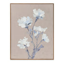 White Floral Framed Painting | Novi Living Caspia