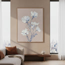 Hospitality furniture - White Floral Framed Painting - www.oroatrade.com