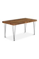 Contract furniture - Natural Pine Wood Dining Table S - www.oroatrade.com