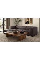 Hospitality furniture - Brown Leather Slipper Chair - www.oroatrade.com