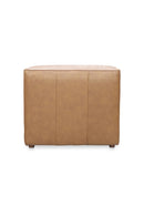 Hospitality furniture - Tan Leather Slipper Chair - www.oroatrade.com