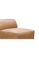 Hospitality furniture - Tan Leather Slipper Chair - www.oroatrade.com