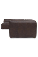 Top-Grain Leather Sectional Sofa | Novi Living Form