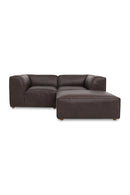 Modern European furniture - Leather Modular Nook Sofa - www.oroa.com