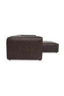 Modern European furniture - Leather Modular Nook Sofa - www.oroa.com
