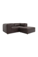 Modern European furniture - Leather Modular Nook Sofa - www.oroa.com