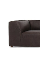 Modern European furniture - Leather Modular Nook Sofa - www.oroa.com