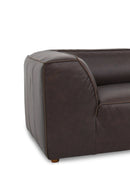 Modern European furniture - L-Shaped Leather Sectional Sofa - www.oroa.com