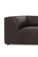 Modern European furniture - L-Shaped Leather Sectional Sofa - www.oroa.com