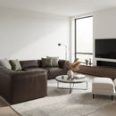 L-Shaped Leather Sectional Sofa | Novi Living Form