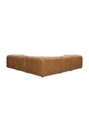 Modern European furniture - L-Shaped Leather Sectional Sofa - www.oroa.com