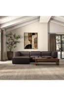 Modern European furniture - Leather Modular Sectional Sofa - www.oroa.com
