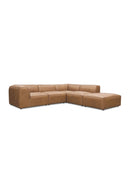 Modern European furniture - Leather Modular Sectional Sofa - www.oroa.com