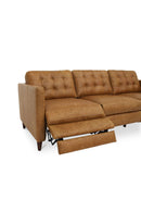 Hospitality furniture - Mid-Century Leather Recliner Sofa - www.oroatrade.com