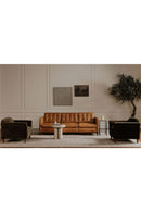 Hospitality furniture - Mid-Century Leather Recliner Sofa - www.oroatrade.com