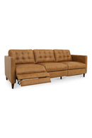 Hospitality furniture - Mid-Century Leather Recliner Sofa - www.oroatrade.com
