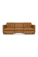 Hospitality furniture - Mid-Century Leather Recliner Sofa - www.oroatrade.com