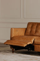 Hospitality furniture - Mid-Century Leather Recliner Sofa - www.oroatrade.com