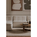 Grid Channeled Ottoman | Novi Living Lino