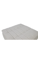 Grid Channeled Ottoman | Novi Living Lino | Oroatrade.com