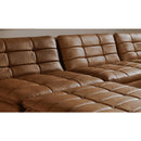 Grid Channeled Ottoman | Novi Living Lino