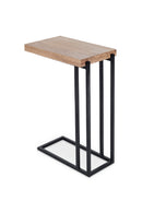 Contract furniture - C-Shaped Oak Side Table - www.oroatrade.com