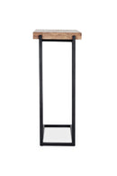 Contract furniture - C-Shaped Oak Side Table - www.oroatrade.com