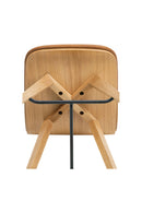 Hospitality furniture - Tan Leather Counter Stool - www.oroatrade.com