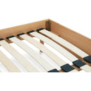 Hospitality furniture - Brown Leather Bed - www.oroatrade.com