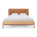 Hospitality furniture - Brown Leather Bed - www.oroatrade.com