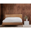 Hospitality furniture - Brown Leather Bed - www.oroatrade.com