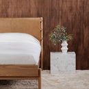 Hospitality furniture - Brown Leather Bed - www.oroatrade.com
