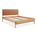 Hospitality furniture - Brown Leather Bed - www.oroatrade.com