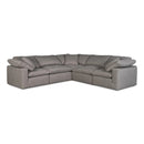 Fabric L-Shaped Modular Sofa | Novi Living Clay | Oroa.com
