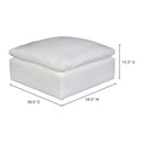 Hospitality furniture - Square Modern Classic Ottoman - www.oroatrade.com