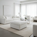 Hospitality furniture - Square Modern Classic Ottoman - www.oroatrade.com