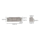 Hospitality furniture - Fabric Upholstered Modular Sofa - www.oroatrade.com