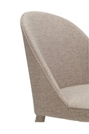 Gray Fabric Dining Chairs (2) | Novi Living Burton | Oroa.com